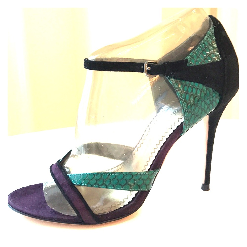 Jean-Michel Cazabat Strappy Sandals Heels, New
